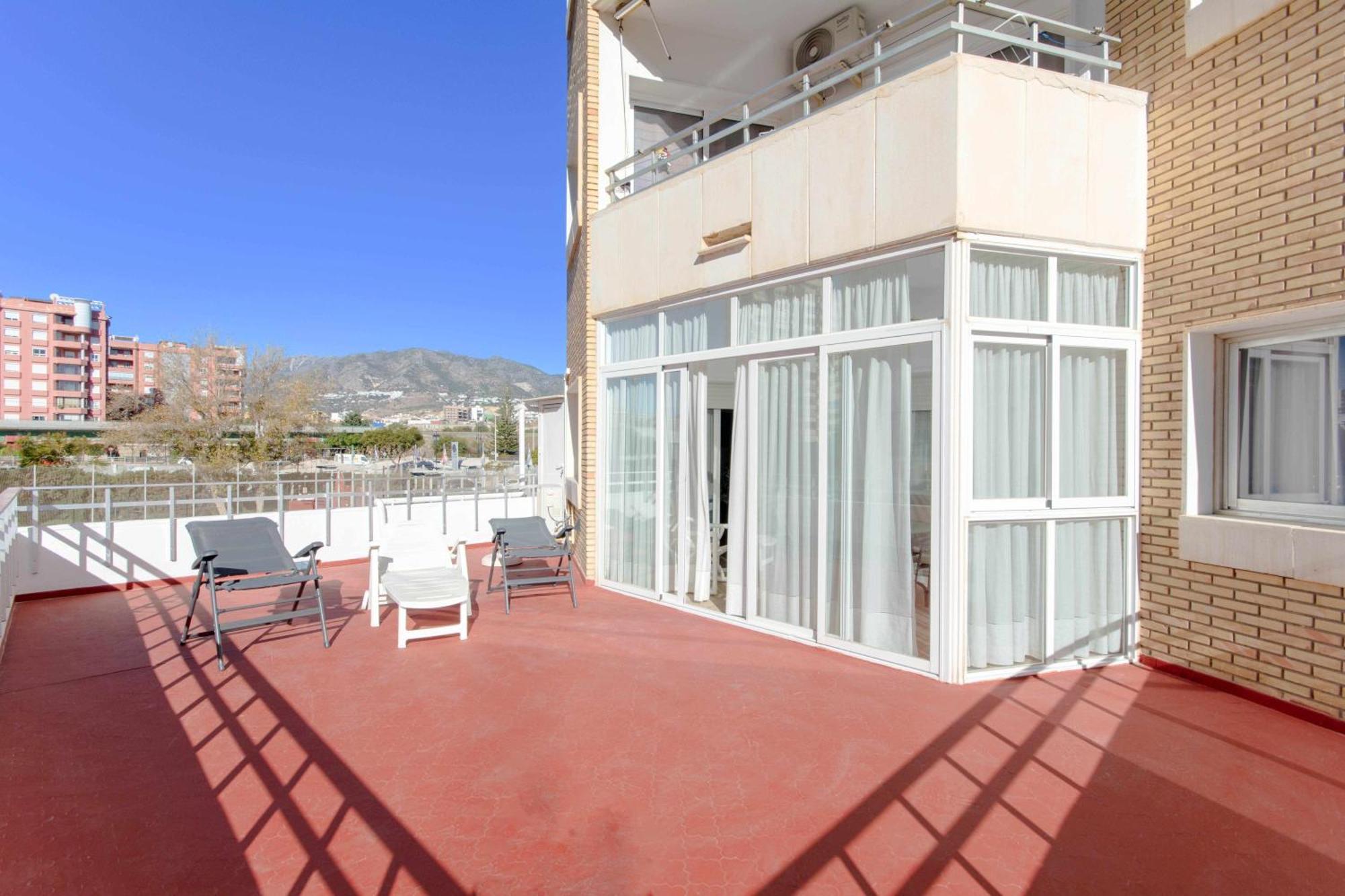 Ferienwohnung Ronda 3 Con Enorme Terraza Soleada Fuengirola Exterior foto