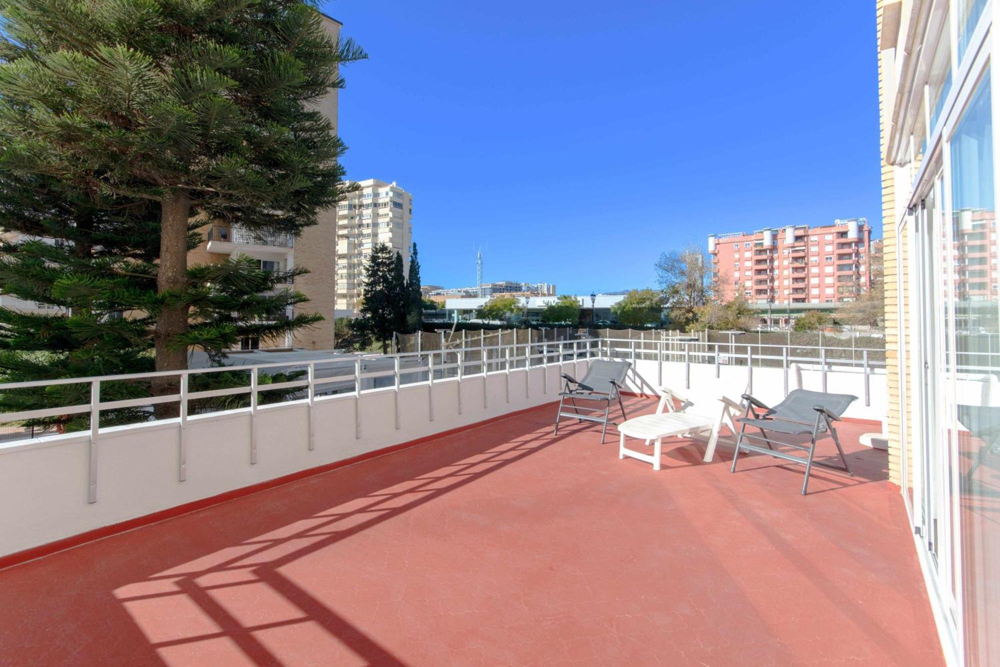 Ferienwohnung Ronda 3 Con Enorme Terraza Soleada Fuengirola Exterior foto